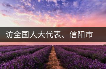 訪全國(guó)人大代表、信陽(yáng)市文新茶葉有限責(zé)任公司董事長(zhǎng)劉文新