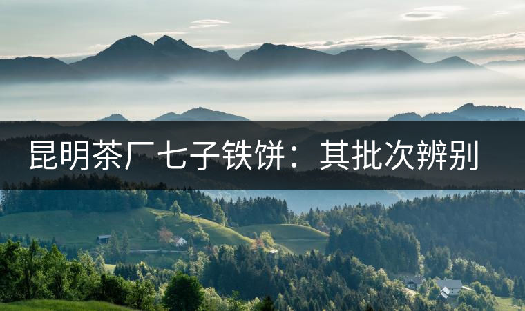 昆明茶廠七子鐵餅：其批次辨別、配方、年份大盤(pán)點(diǎn)！