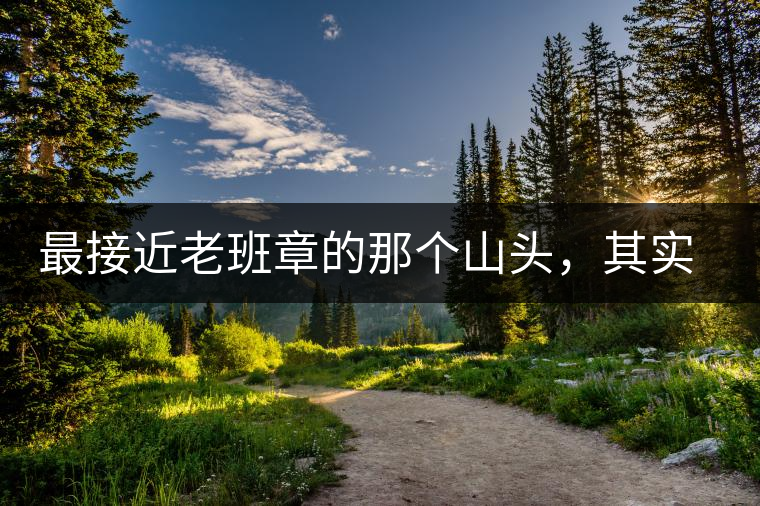 最接近老班章的那個(gè)山頭，其實(shí)叫做曼新竜