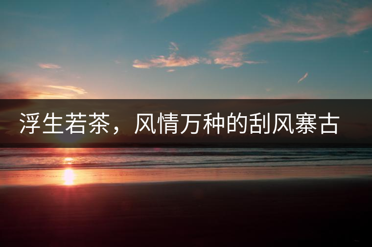 浮生若茶，風(fēng)情萬(wàn)種的刮風(fēng)寨古樹(shù)茶浮生若茶，風(fēng)情萬(wàn)種的刮風(fēng)寨古樹(shù)茶