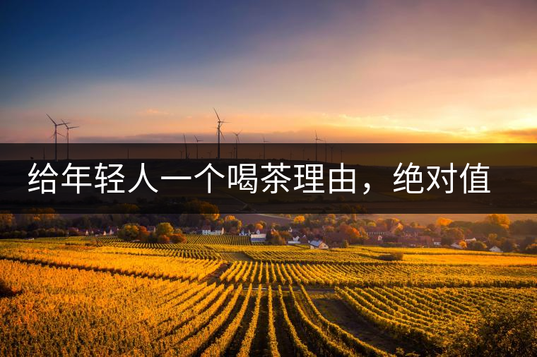 給年輕人一個(gè)喝茶理由，絕對(duì)值得收藏的茶葉包裝給年輕人一個(gè)喝茶理由，絕對(duì)值得收藏的茶葉包裝