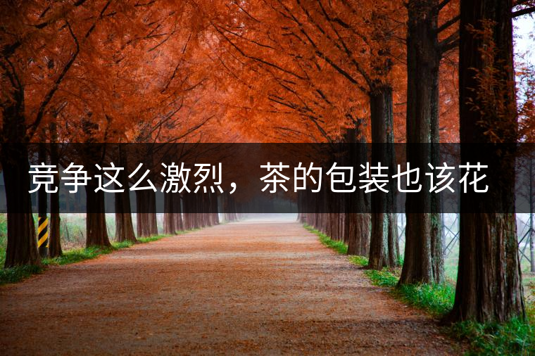 競爭這么激烈，茶的包裝也該花花心思了競爭這么激烈，茶的包裝也該花花心思了