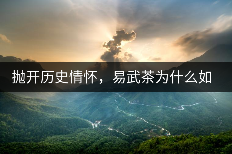 拋開歷史情懷，易武茶為什么如此受歡迎？