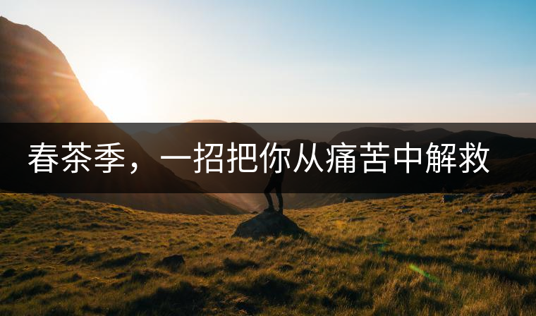 春茶季，一招把你從痛苦中解救出來(lái)