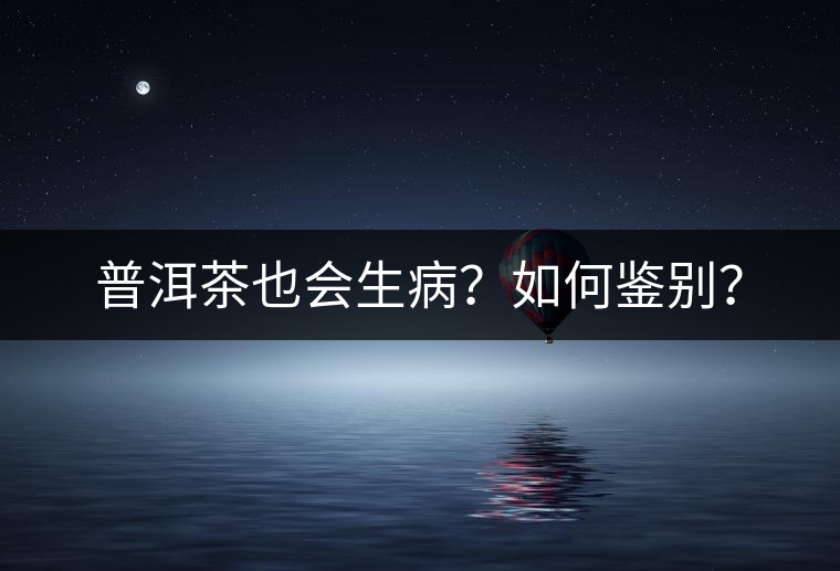 普洱茶也會生??？如何鑒別？