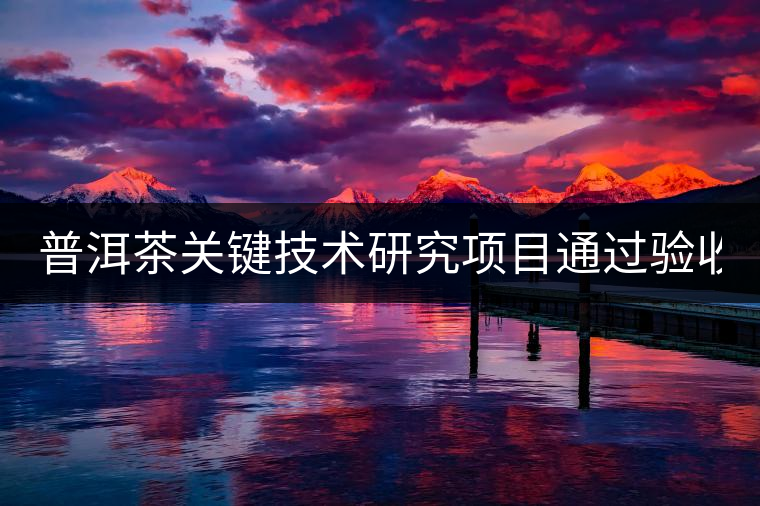 普洱茶關鍵技術研究項目通過驗收 普洱茶發(fā)展再添力 普洱茶關鍵技術研究項目通過驗收 普洱茶發(fā)展再添力