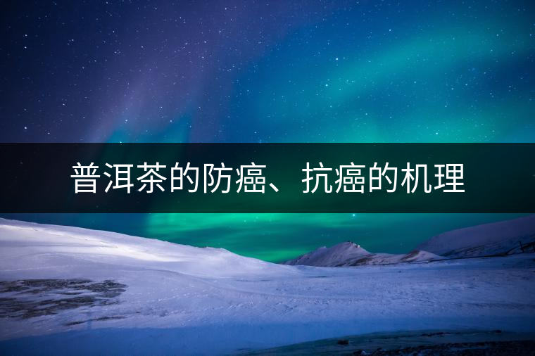 普洱茶的防癌、抗癌的機(jī)理