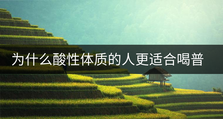 為什么酸性體質(zhì)的人更適合喝普洱茶? 為什么酸性體質(zhì)的人更適合喝普洱茶?