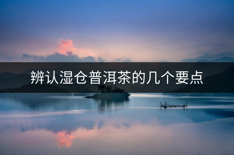 辨認(rèn)濕倉(cāng)普洱茶的幾個(gè)要點(diǎn) 辨認(rèn)濕倉(cāng)普洱茶的幾個(gè)要點(diǎn)
