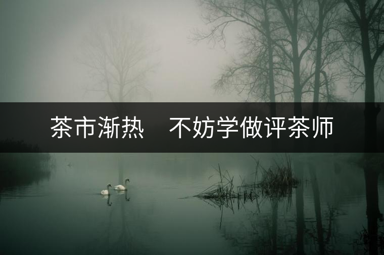 茶市漸熱 不妨學(xué)做評茶師 茶市漸熱 不妨學(xué)做評茶師