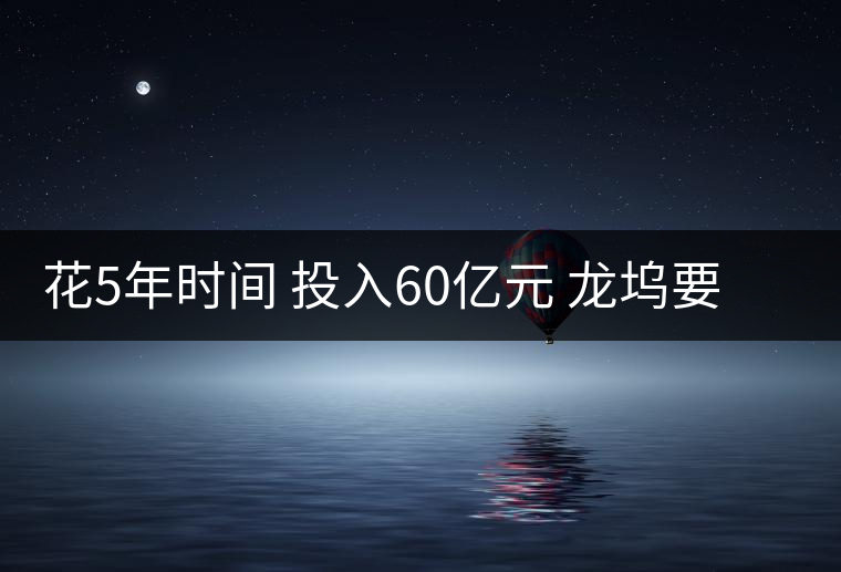 花5年時(shí)間 投入60億元 龍塢要成為茶產(chǎn)業(yè)小鎮(zhèn)