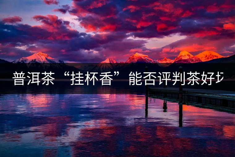 普洱茶“掛杯香”能否評(píng)判茶好壞？