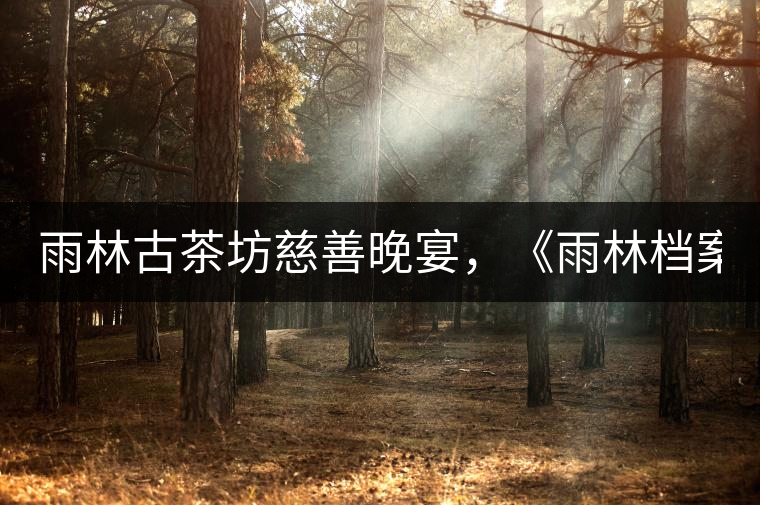 雨林古茶坊慈善晚宴，《雨林檔案·曼松》拍出106萬(wàn)！