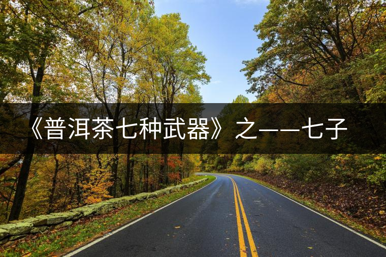 《普洱茶七種武器》之——七子餅 《普洱茶七種武器》之——七子餅