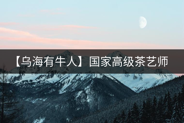 【烏海有牛人】國(guó)家高級(jí)茶藝師談古樹普洱茶 【烏海有牛人】國(guó)家高級(jí)茶藝師談古樹普洱茶