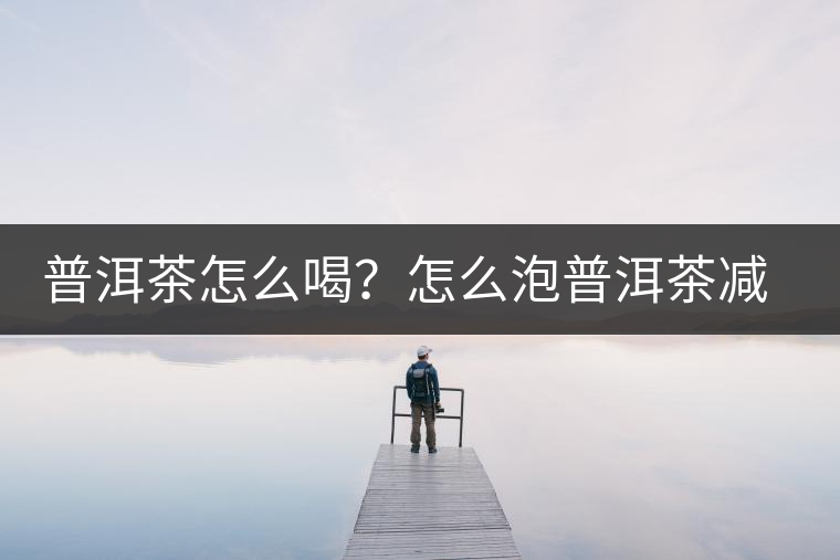普洱茶怎么喝？怎么泡普洱茶減肥效果佳？