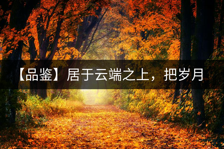 【品鑒】居于云端之上，把歲月“熟”透