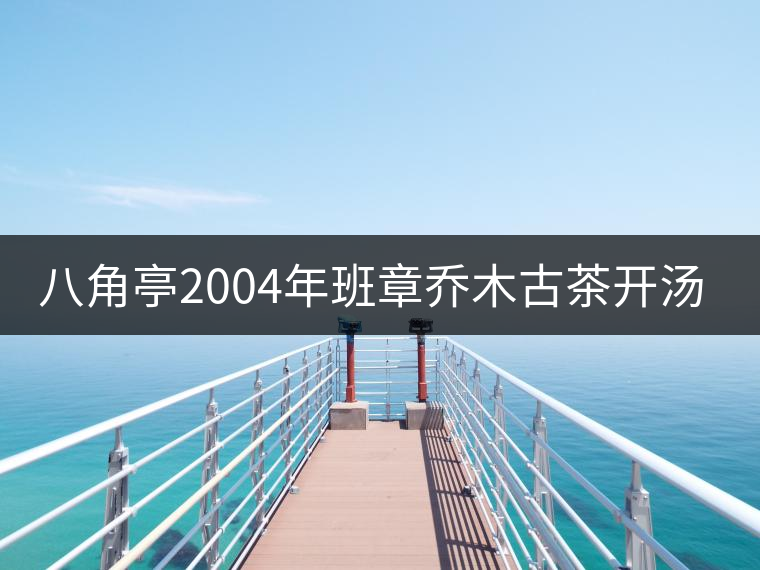 八角亭2004年班章喬木古茶開(kāi)湯品鑒