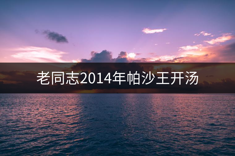 老同志2014年帕沙王開(kāi)湯 老同志2014年帕沙王開(kāi)湯