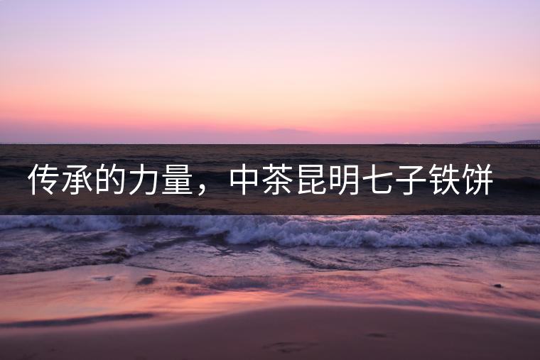 傳承的力量，中茶昆明七子鐵餅（生茶）即將上市