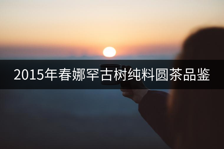 2015年春娜罕古樹(shù)純料圓茶品鑒