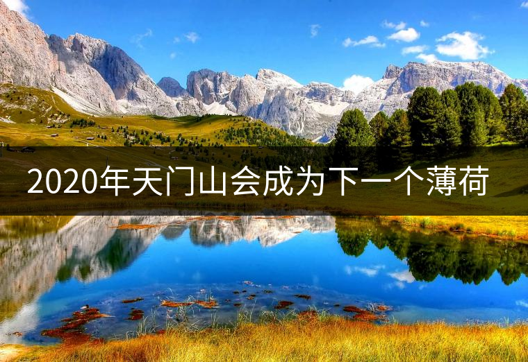 2020年天門山會(huì)成為下一個(gè)薄荷塘嗎？