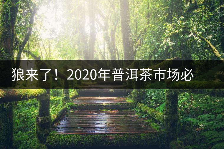 狼來了！2020年普洱茶市場必然變天，早做準(zhǔn)備才是王道