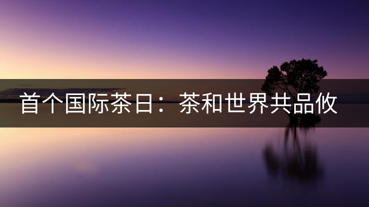 首個(gè)國(guó)際茶日:茶和世界共品攸樂貢茶 首個(gè)國(guó)際茶日:茶和世界共品攸樂貢茶
