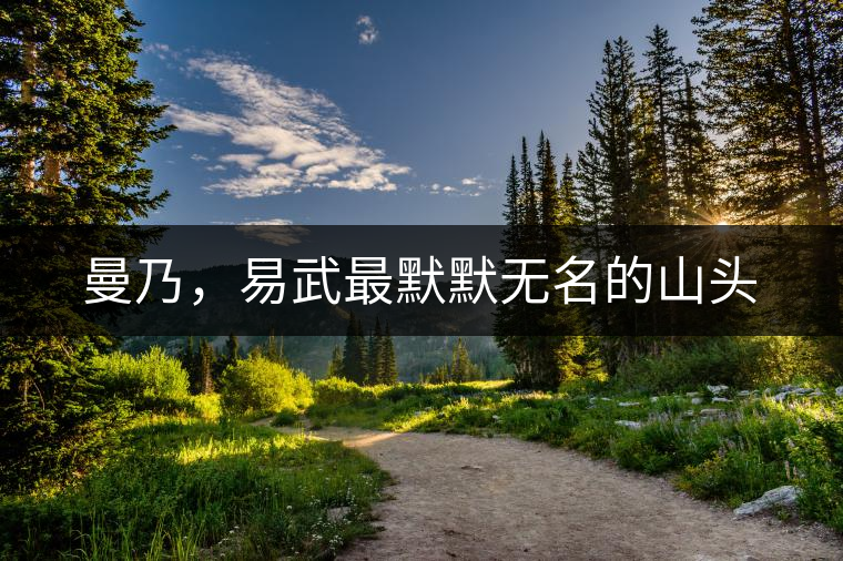 曼乃，易武最默默無名的山頭