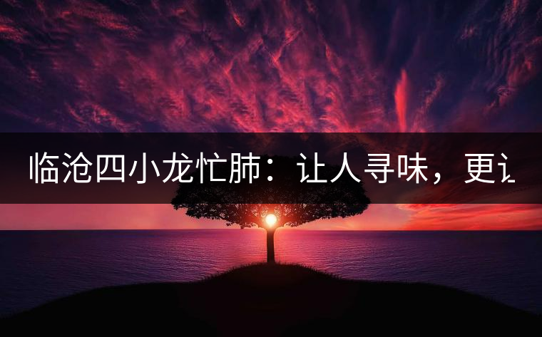 臨滄四小龍忙肺：讓人尋味，更讓人回味！