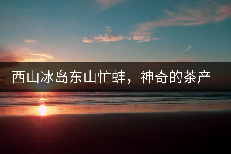 西山冰島東山忙蚌，神奇的茶產(chǎn)區(qū)勐庫