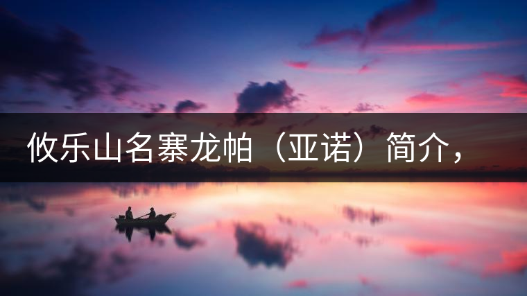攸樂山名寨龍帕（亞諾）簡介，亞諾古樹茶特點(diǎn)
