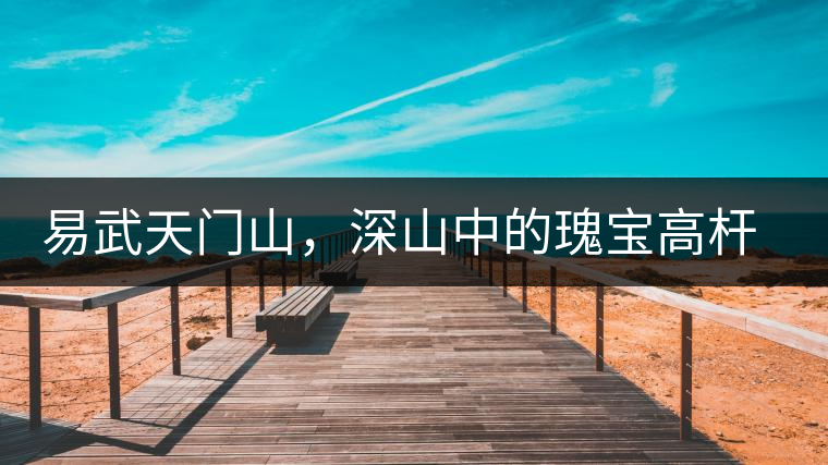 易武天門山，深山中的瑰寶高桿古樹