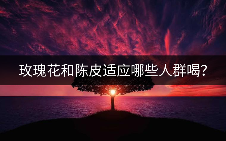玫瑰花和陳皮適應(yīng)哪些人群喝？
