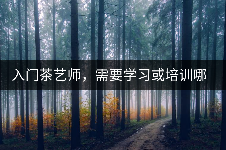 入門茶藝師，需要學(xué)習(xí)或培訓(xùn)哪些知識