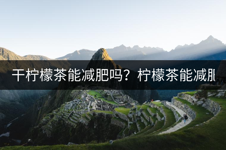 干檸檬茶能減肥嗎？檸檬茶能減肥！