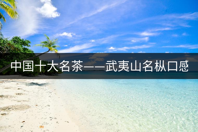 中國十大名茶——武夷山名樅口感怎么樣？