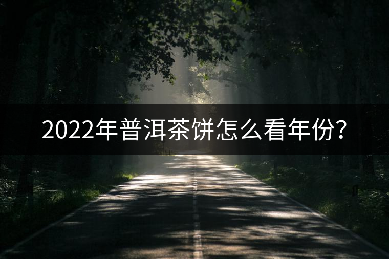 2022年普洱茶餅怎么看年份？