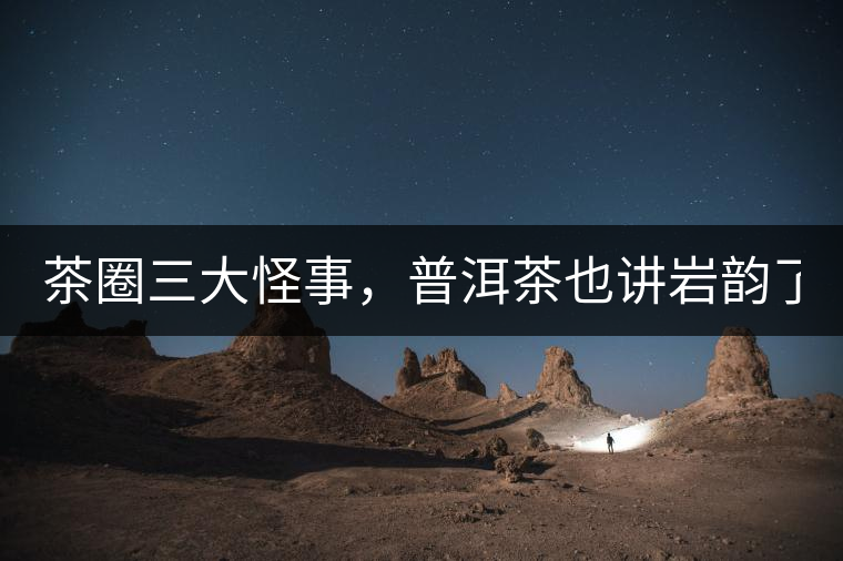 茶圈三大怪事，普洱茶也講巖韻了？