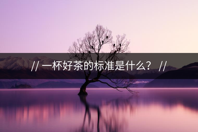 http:// 一杯好茶的標(biāo)準(zhǔn)是什么？ //