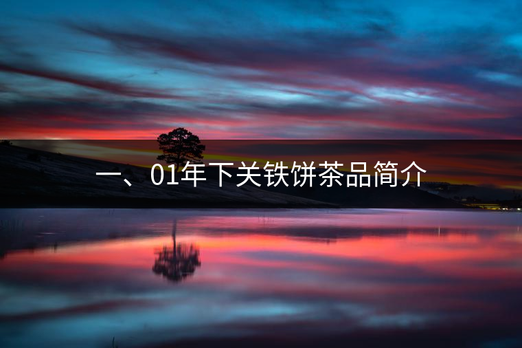 一、01年下關(guān)鐵餅茶品簡介