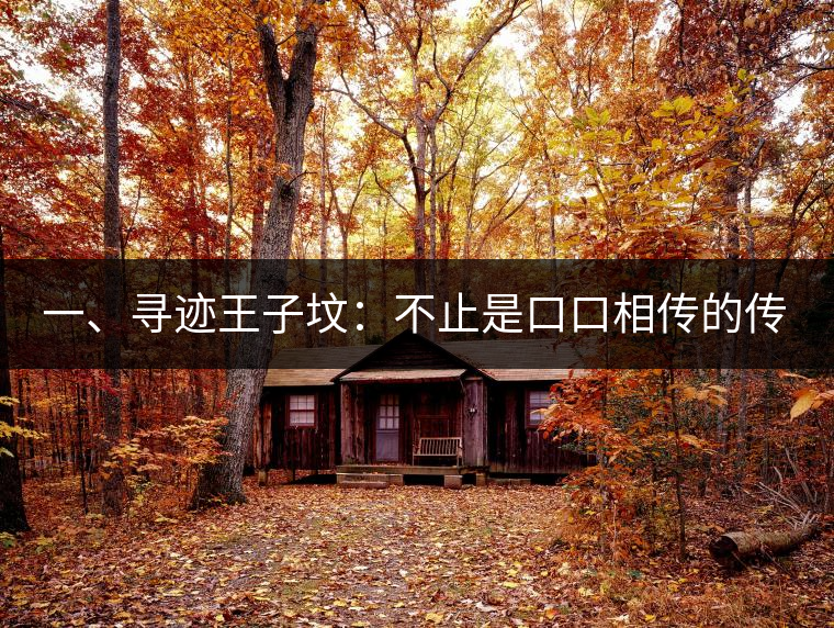 一、尋跡王子墳：不止是口口相傳的傳說(shuō)，是刻在土地里的歷史