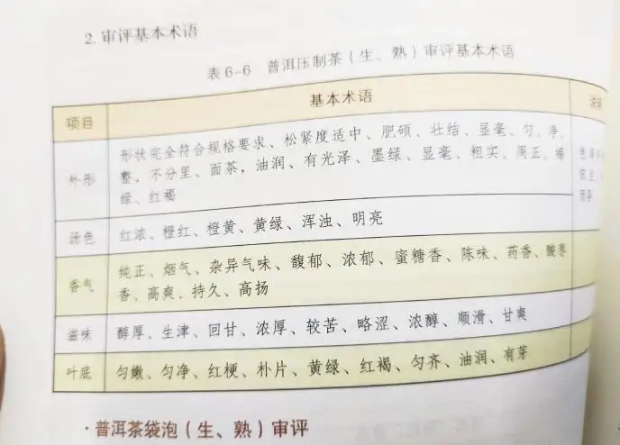 活學(xué)活用 ，一學(xué)就會的普洱茶口感術(shù)語
